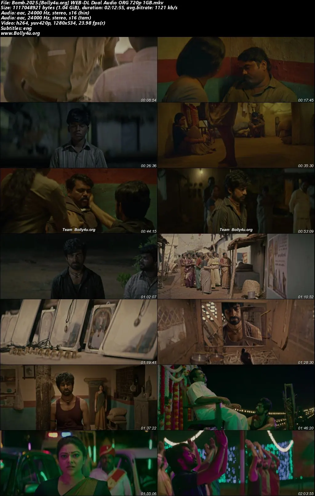 Bomb 2025 WEB-DL UNCUT Hindi Dual Audio ORG Full Movie Download 1080p  720p  480p