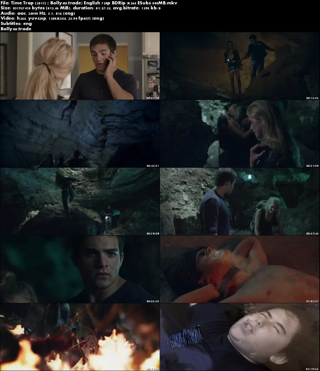 Time Trap 2017 BluRay 800Mb Full English Movie Download 720p ESub Time Trap 2017 BluRay 800Mb Full English Movie Download 720p ESub
