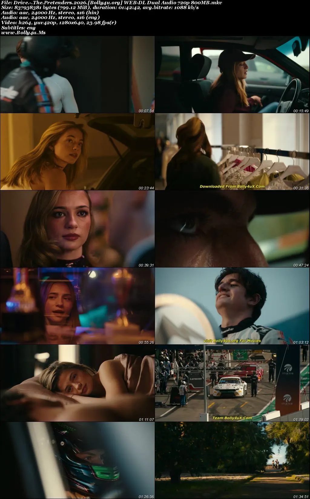 Drive The Pretenders 2026 WEB-DL Hindi Dual Audio ORG Full Movie Download 1080p  720p  480p