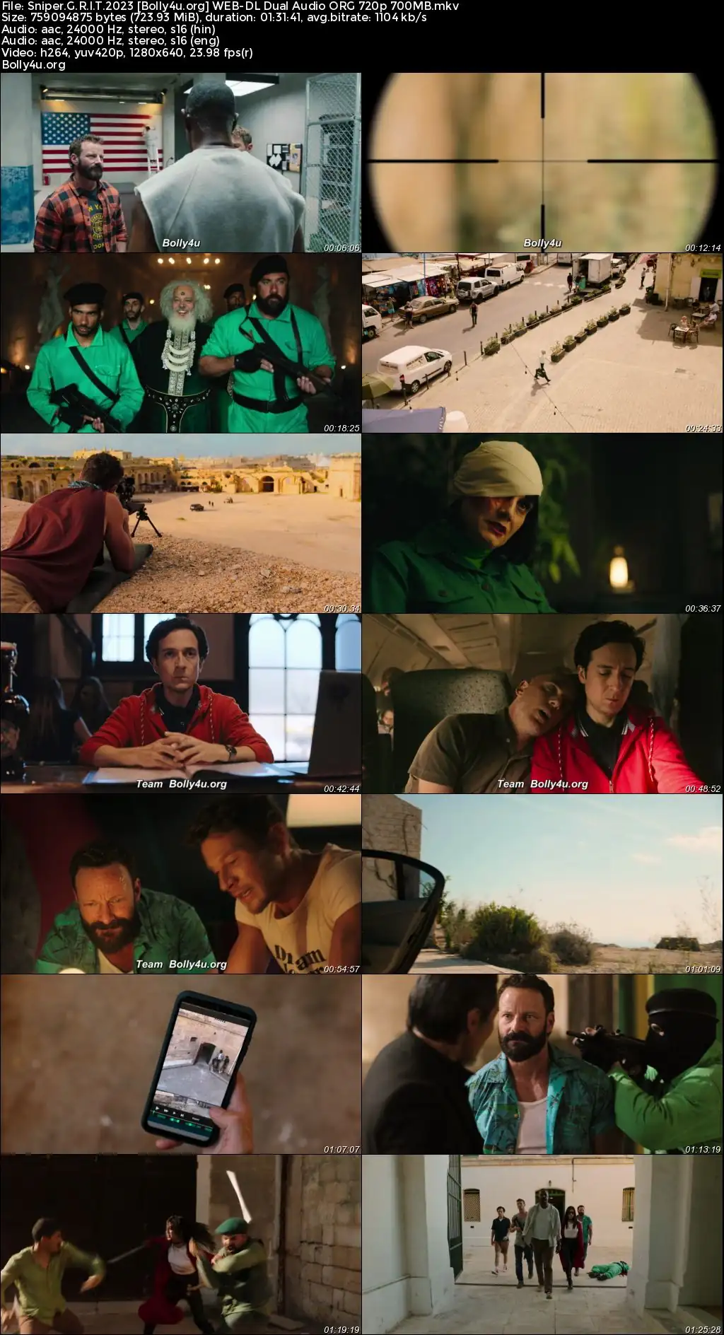 Sniper G.R.I.T 2023 WEB-DL Hindi Dual Audio ORG Full Movie Download 1080p  720p  480p
