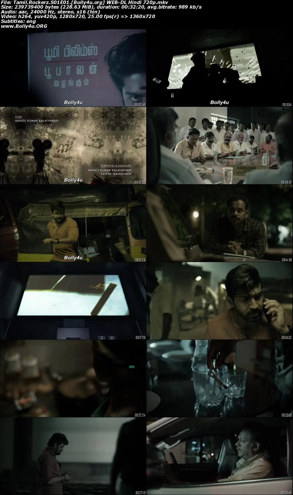 Tamil Rockerz 2022 WEB-DL Hindi S01 Complete Download 720p  480p