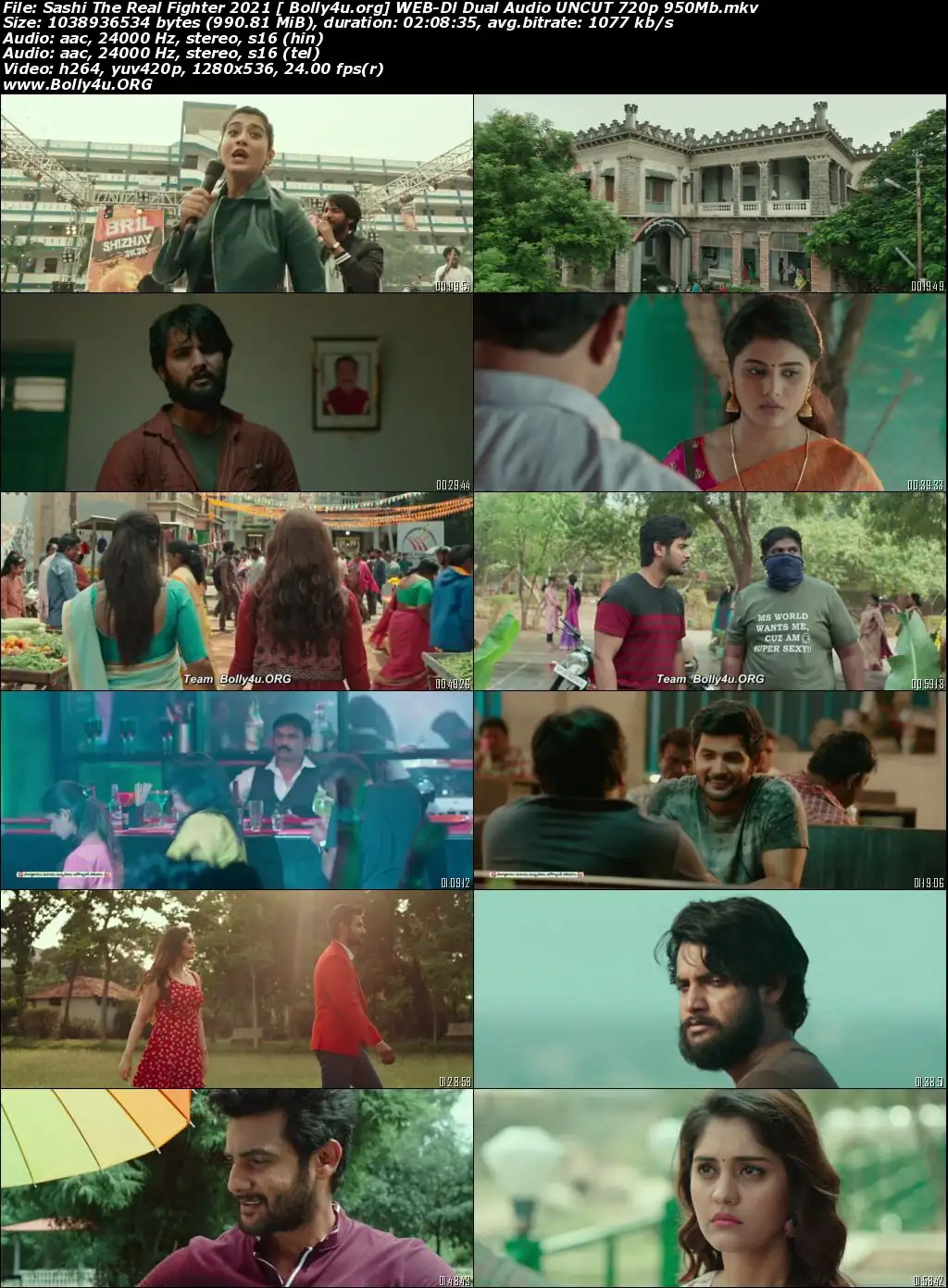 Sashi The Real Fighter 2021 WEB-DL 400Mb UNCUT Hindi Dual Audio 480p Download