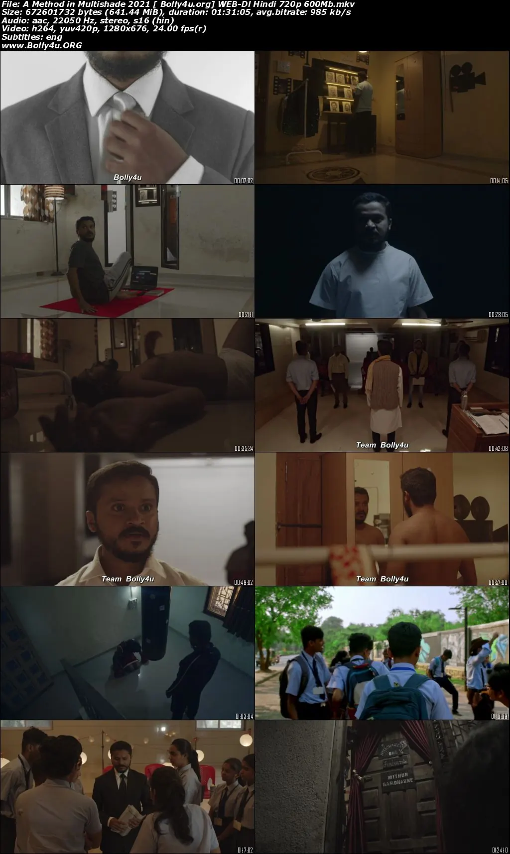 A Method in Multishade 2021 WEB-DL 650Mb Hindi 720p Download