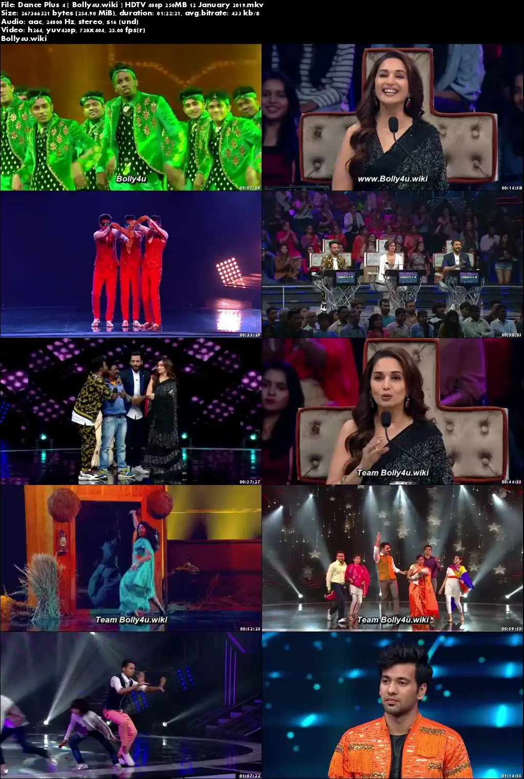 Dance Plus Season 4 HDTV 480p 250MB 12 January 2019 Download Dance Plus Season 4 HDTV 480p 250MB 12 January 2019 Download