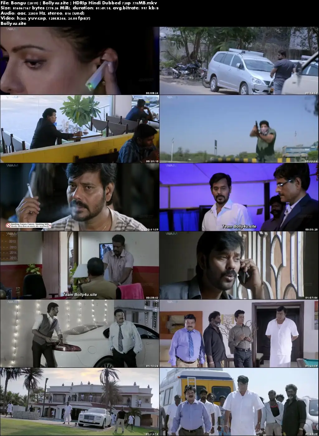 Bongu 2019 HDRip 750Mb Hindi Dubbed 720p Download