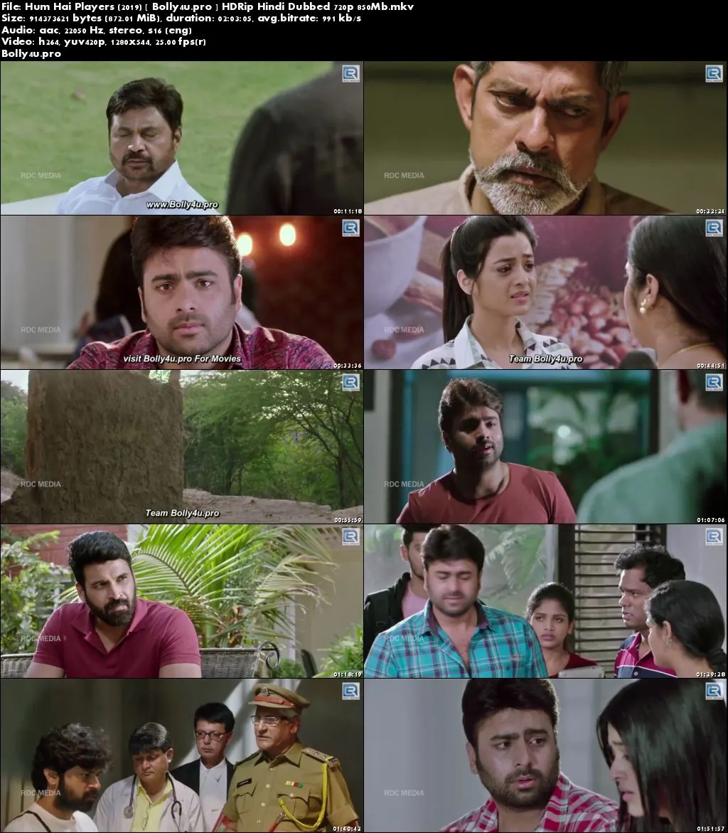 Hum Hai Players 2019 HDRip 850Mb Hindi Dubbed 720p Download