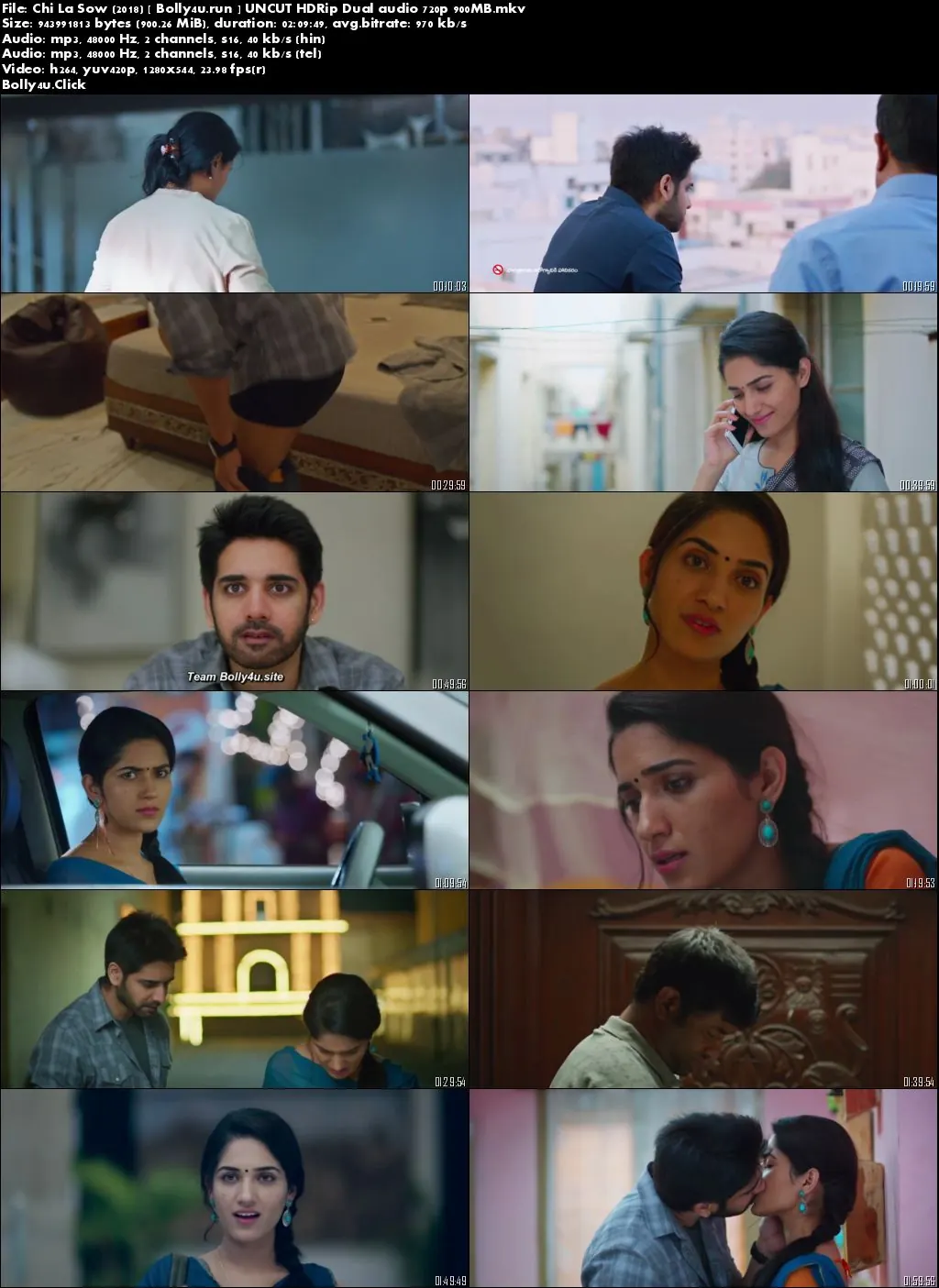 Chi La Sow 2018 HDRip 900MB UNCUT Hindi Dual Audio 720p Download