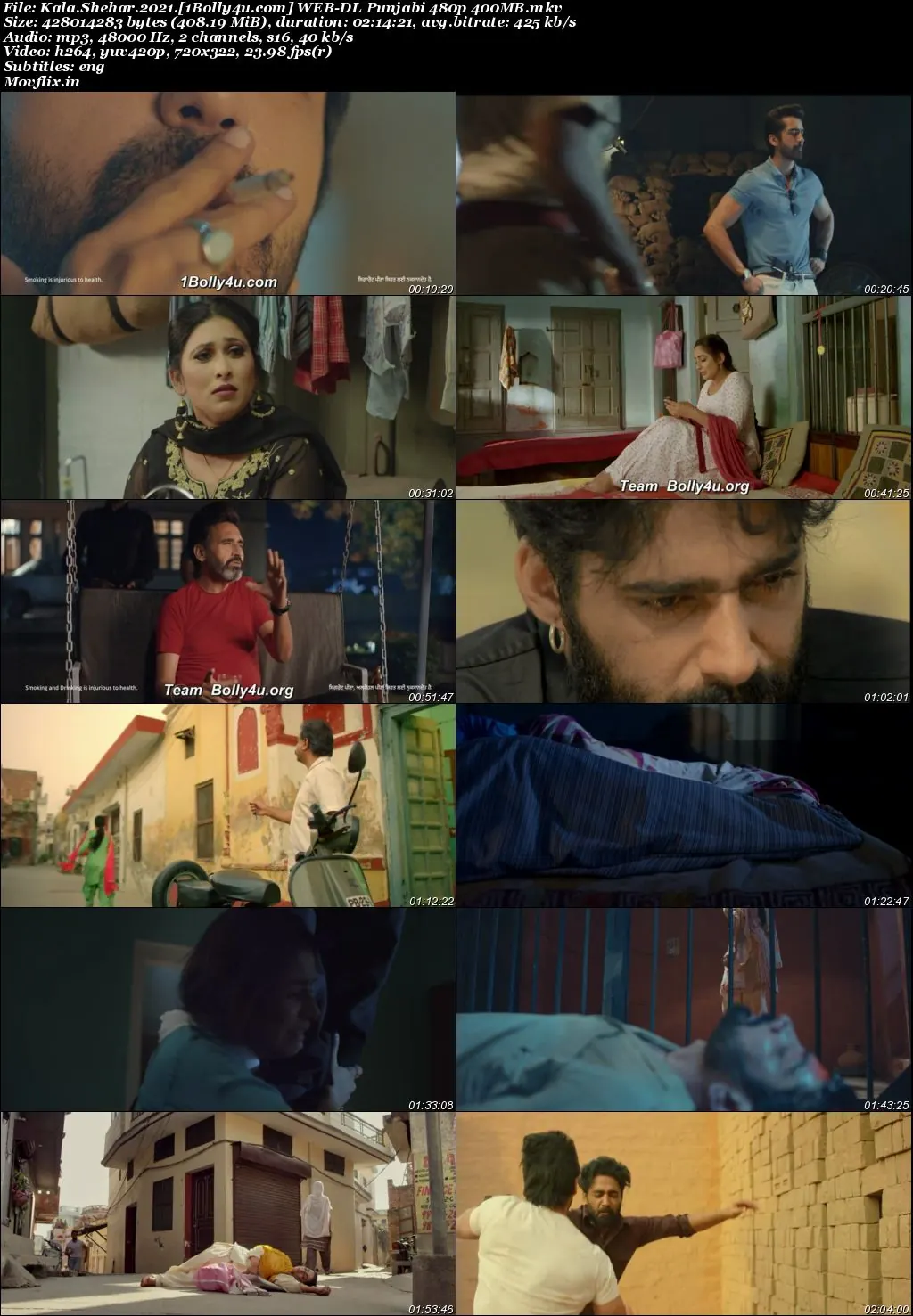 Kala Shehar 2021 WEB-DL Punjabi Full Movie Download 1080p  720p  480p