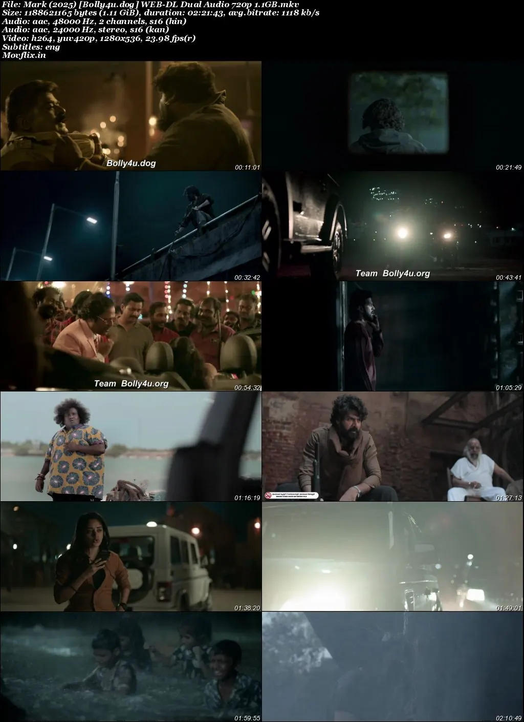 Mark 2025 WEB-DL UNCUT Hindi Dual Audio ORG Full Movie Download 1080p  720p  480p