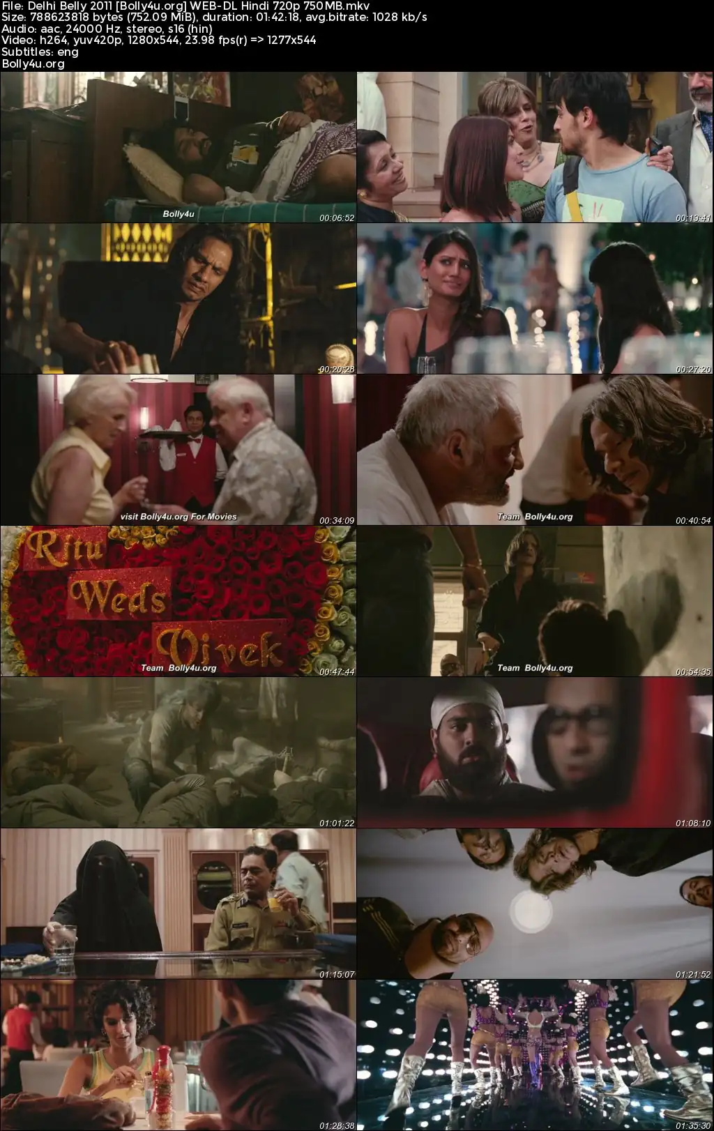 Delhi Belly 2011 BluRay Hindi Full Movie Download 1080p  720p  480p