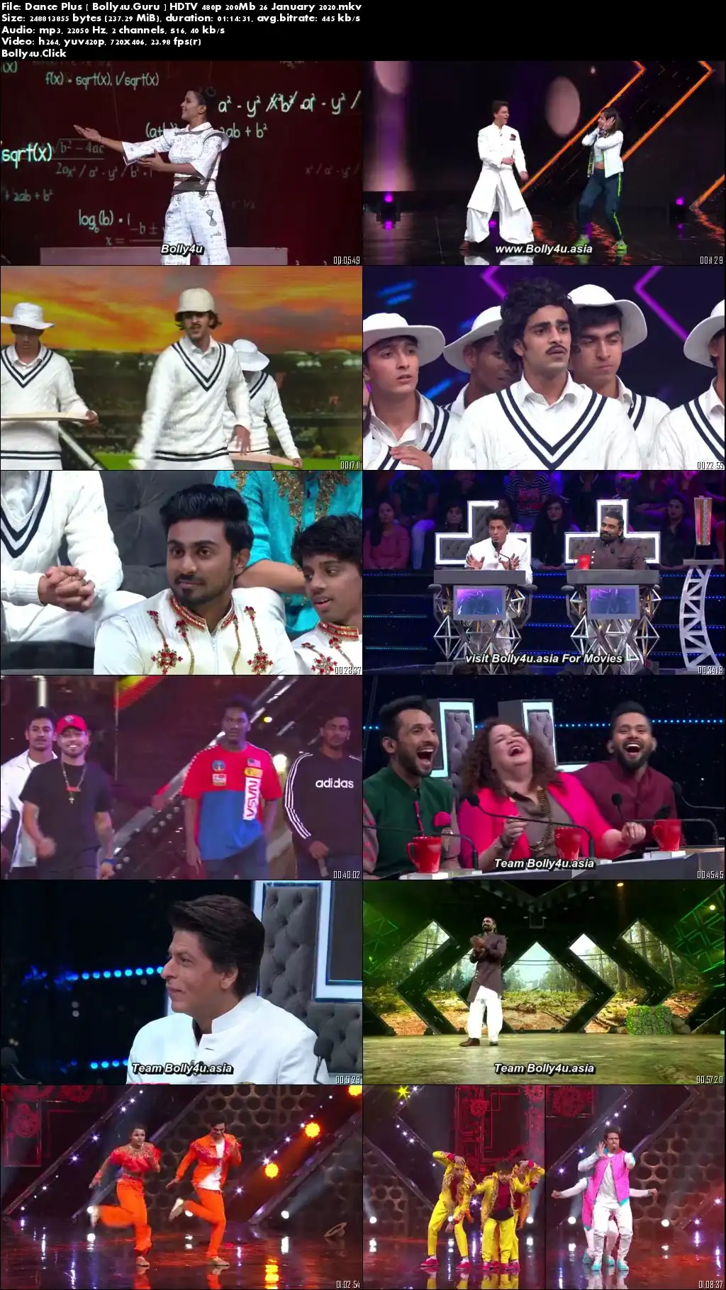 Dance Plus 5 HDTV 480p 200Mb 26 January 2020 Download