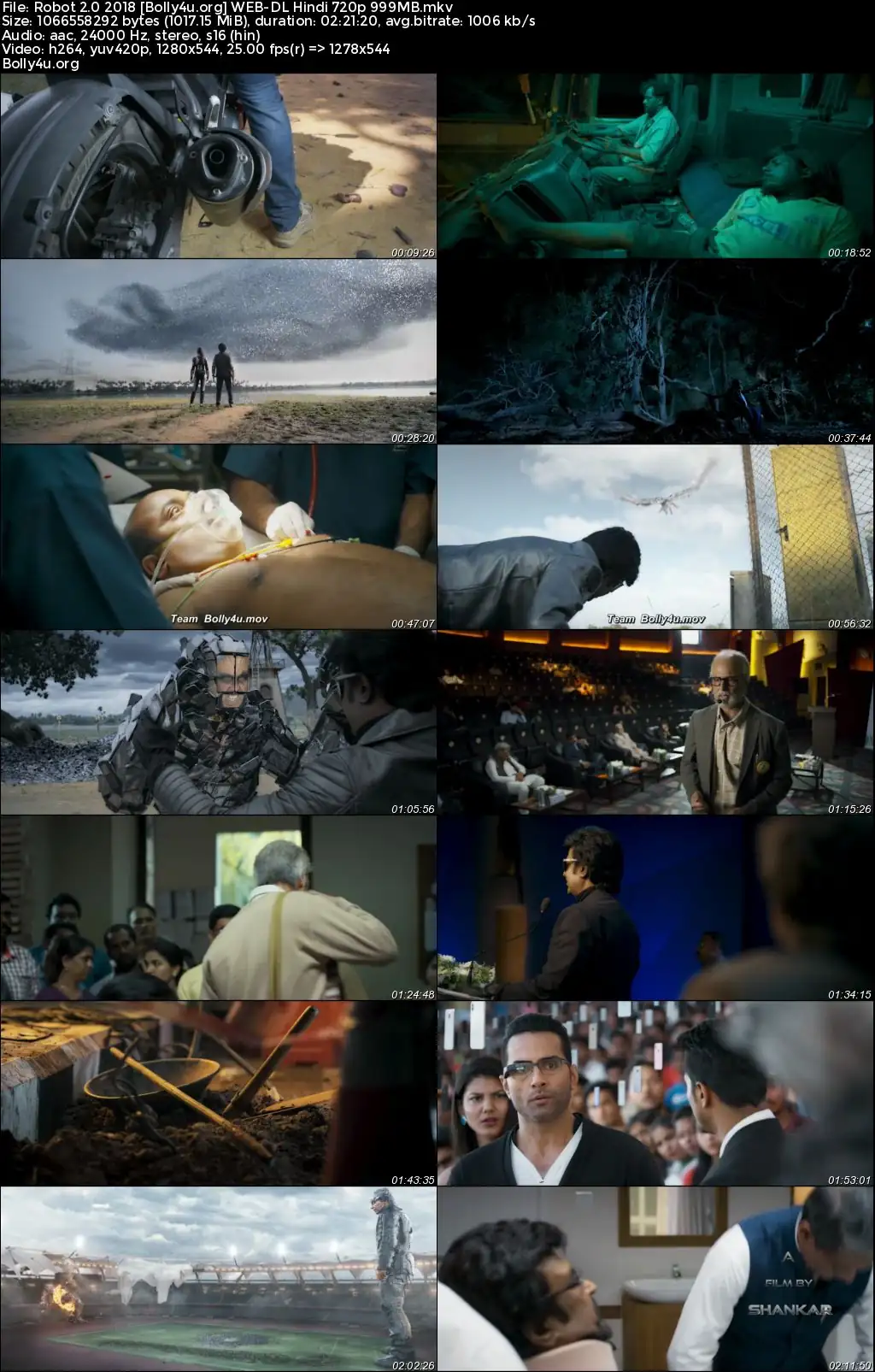 Robot 2.0 2018 WEB-DL Hindi Full Movie Download 1080p  720p  480p