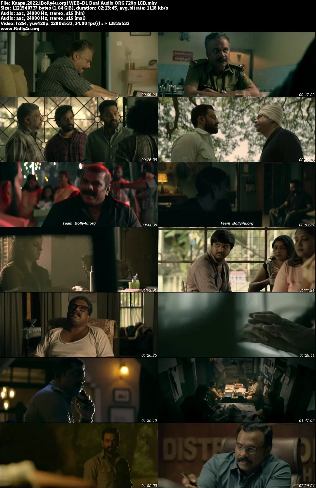 Kaapa 2022 WEB-DL UNCUT Hindi Dual Audio ORG Full Movie Download 1080p  720p  480p
