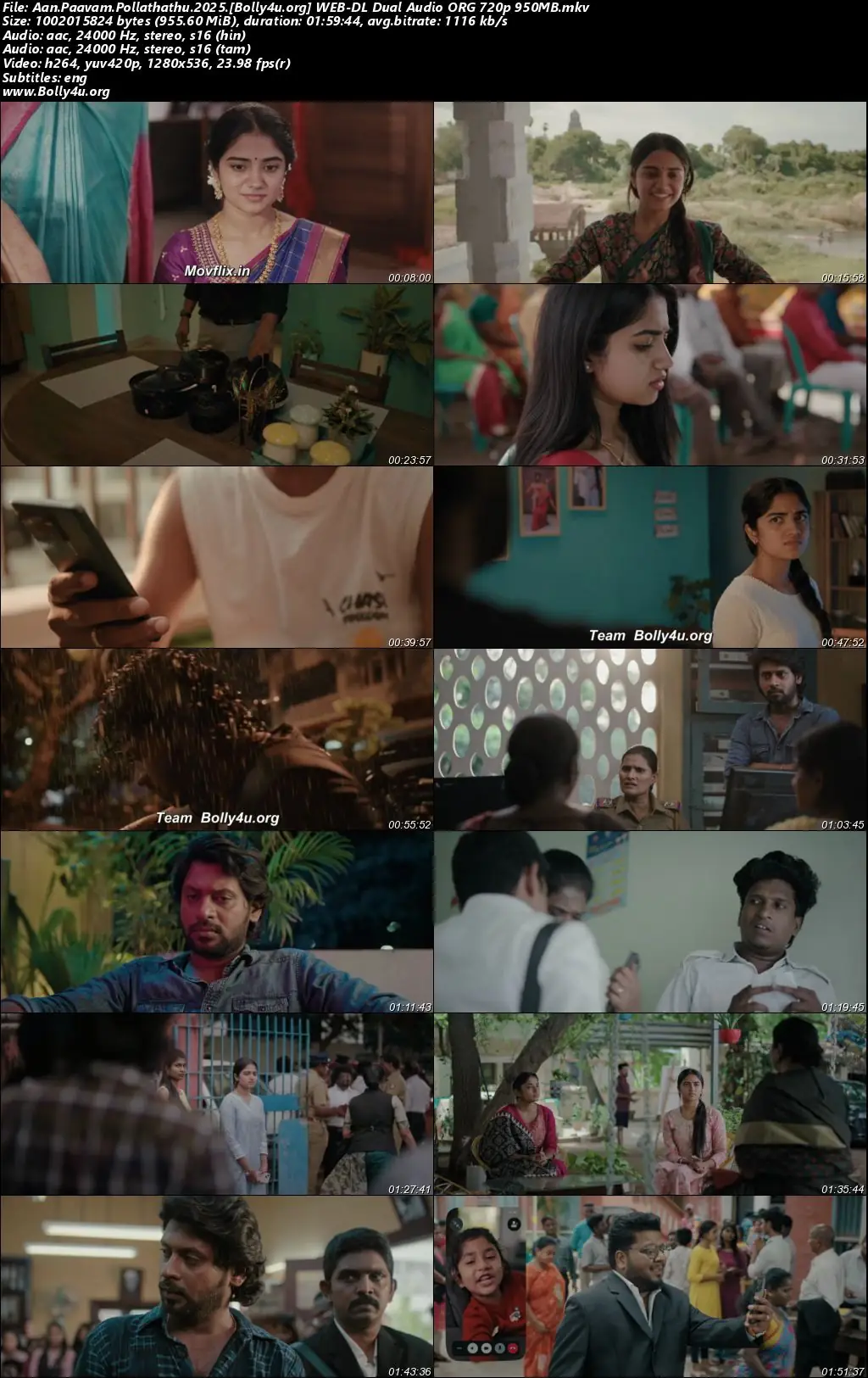 Aan Paavam Pollathathu 2025 WEB-DL UNCUT Hindi Dual Audio ORG Full Movie Download 1080p  720p  480p