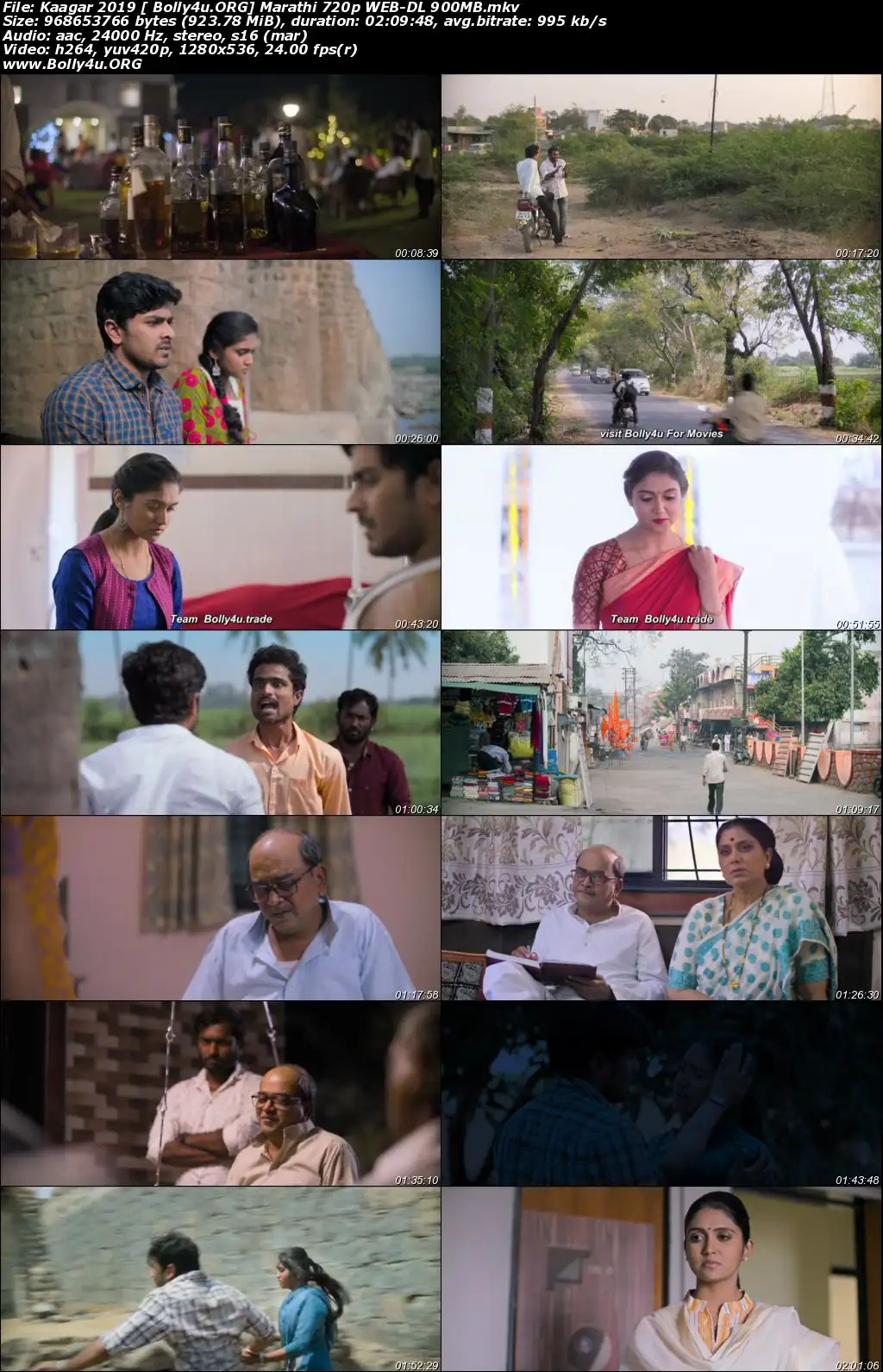 Kaagar 2019 WEB-DL 900MB Marathi 720p Download