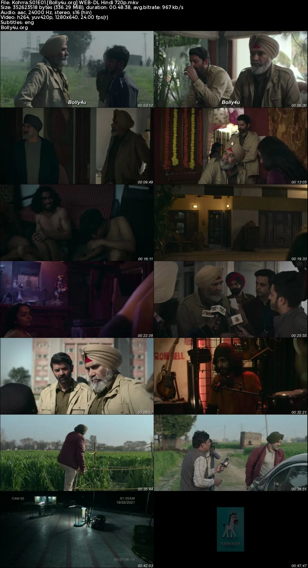 Kohrra 2023 WEB-DL Hindi S01 Complete Download 720p  480p