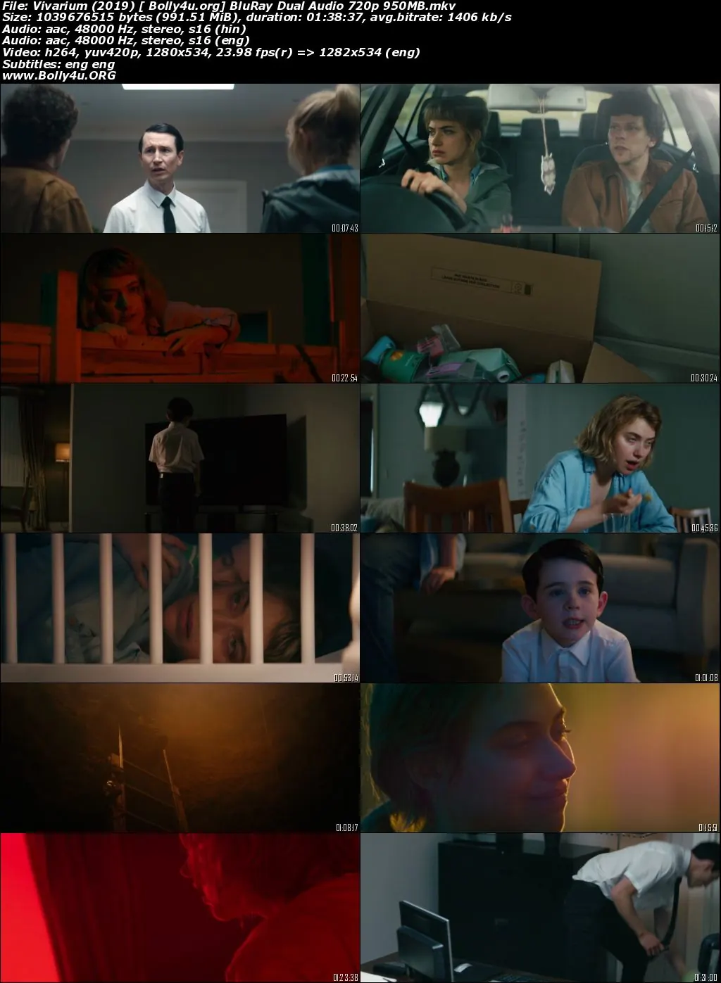 Vivarium 2019 BluRay 950MB Hindi Dual Audio 720p Download