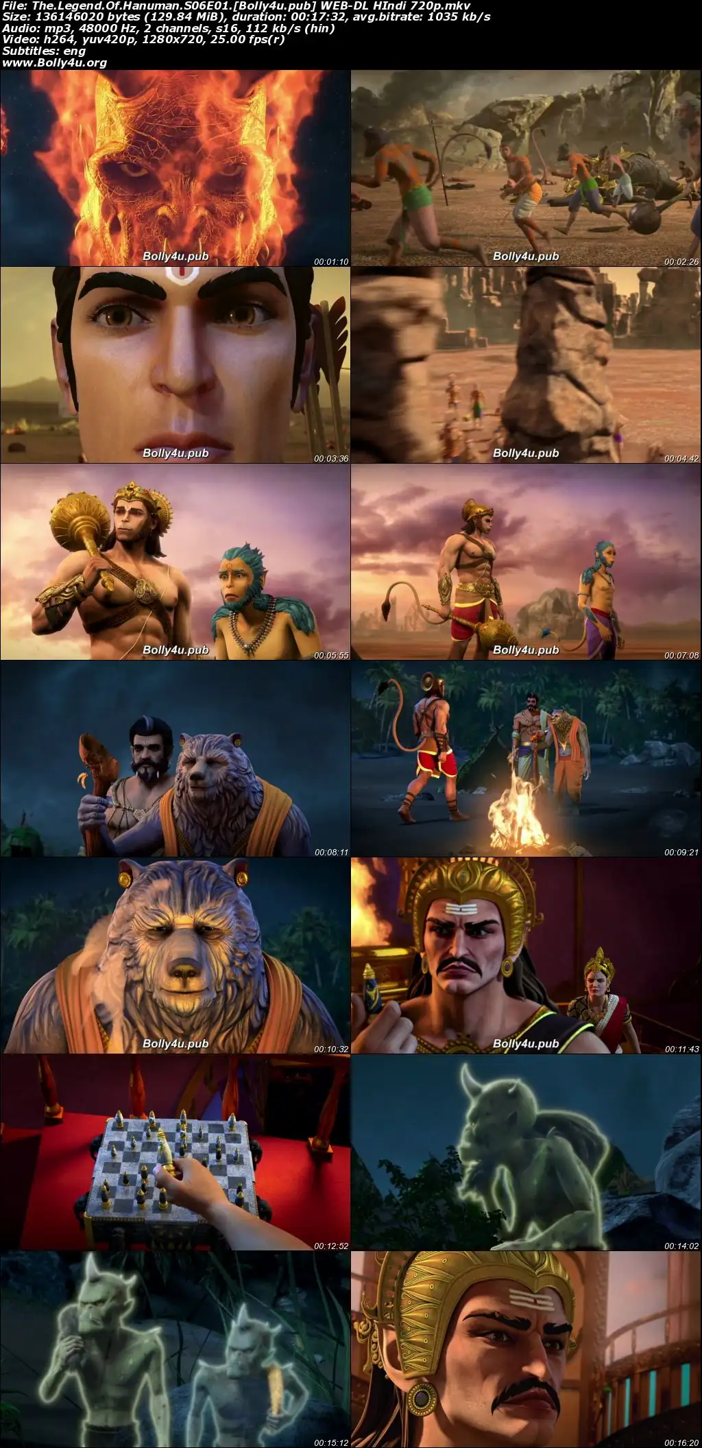 The Legend of Hanuman 2025 WEB-DL Hindi S06 Complete Download 720p  480p
