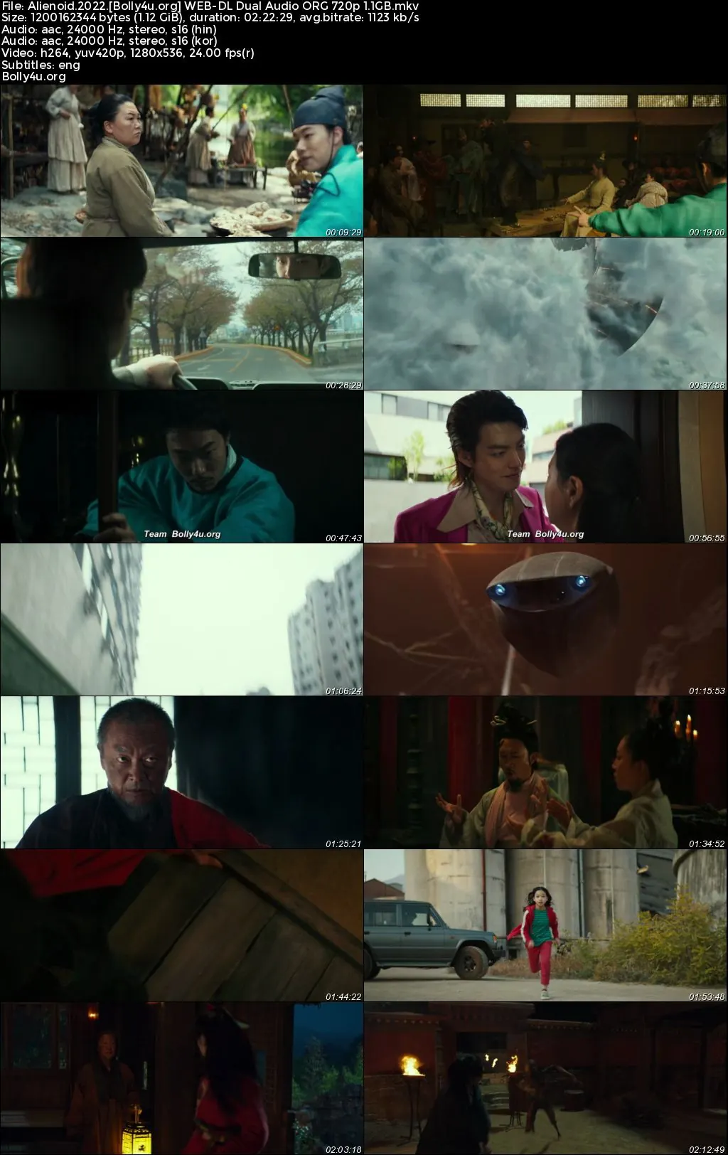Alienoid 2022 WEB-DL Hindi Dual Audio ORG Full Movie Download 1080p  720p  480p