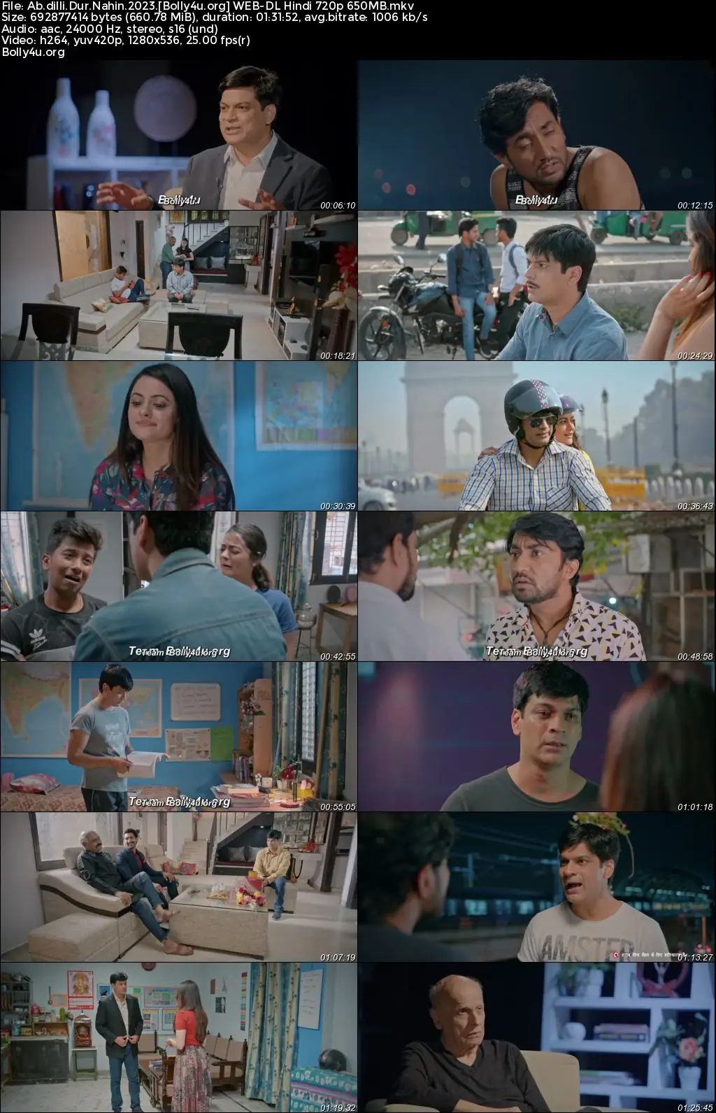 Ab Dilli Dur Nahin 2023 WEB-DL Hindi Full Movie Download 1080p  720p  480p