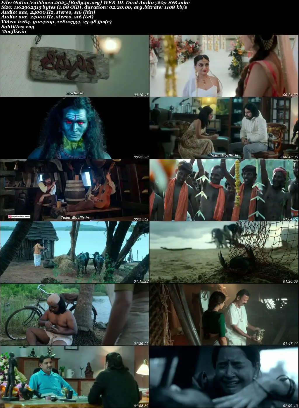 Gatha Vaibhava 2025 WEB-DL UNCUT Hindi Dual Audio ORG Full Movie Download 1080p  720p  480p