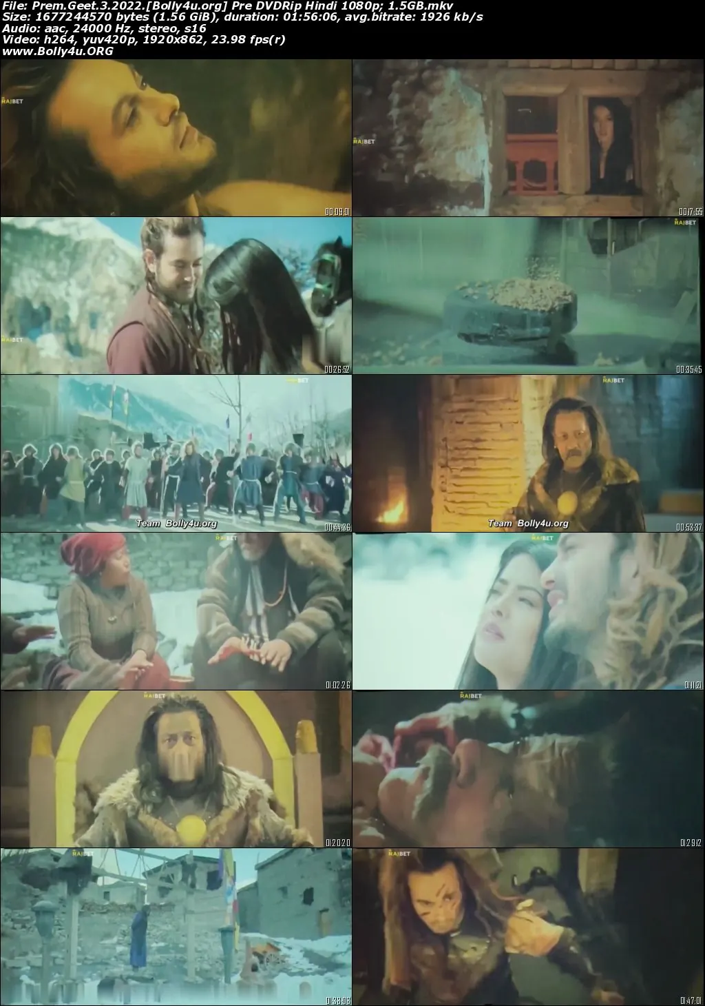 Prem Geet 3 2022 Pre DVDRip Hindi Full Movie Download 1080p  720p  480p