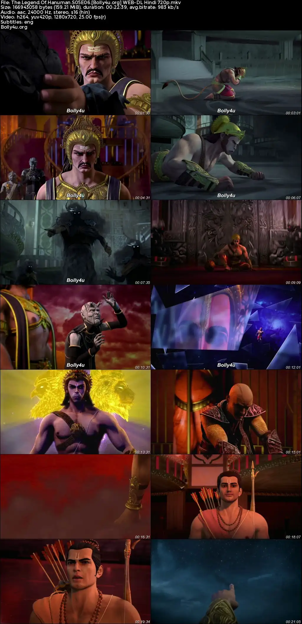 The Legend Of Hanuman 2024 WEB-DL Hindi S05 Complete Download 720p  480p
