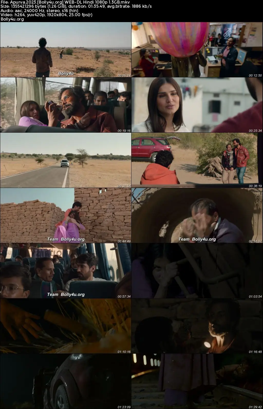 Apurva 2023 WEB-DL Hindi Full Movie Download 1080p  720p  480p