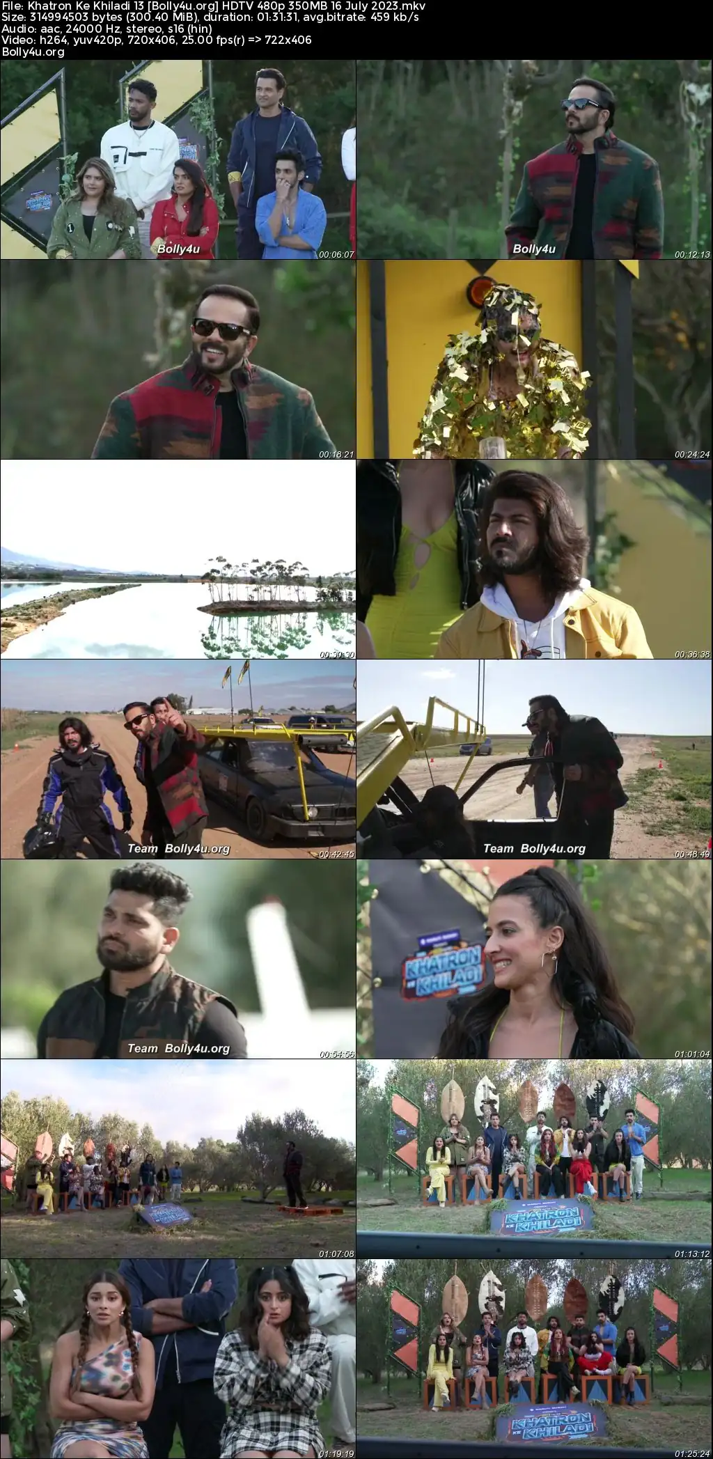 Khatron Ke Khiladi 13 HDTV 480p 350MB 16 July 2023 Download