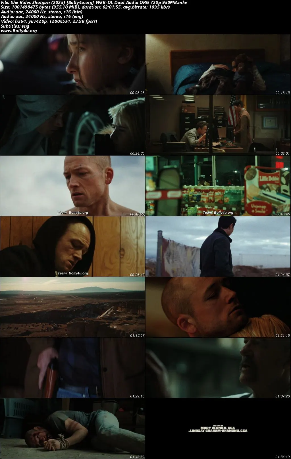 She Rides Shotgun 2025 WEB-DL Hindi Dual Audio ORG Full Movie Download 1080p  720p  480p