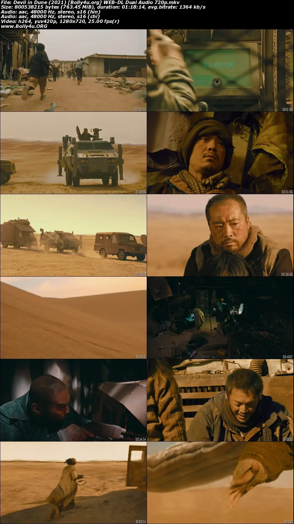 Devil in Dune 2021 WEB-DL Hindi Dual Audio Full Movie Download 720p  480p