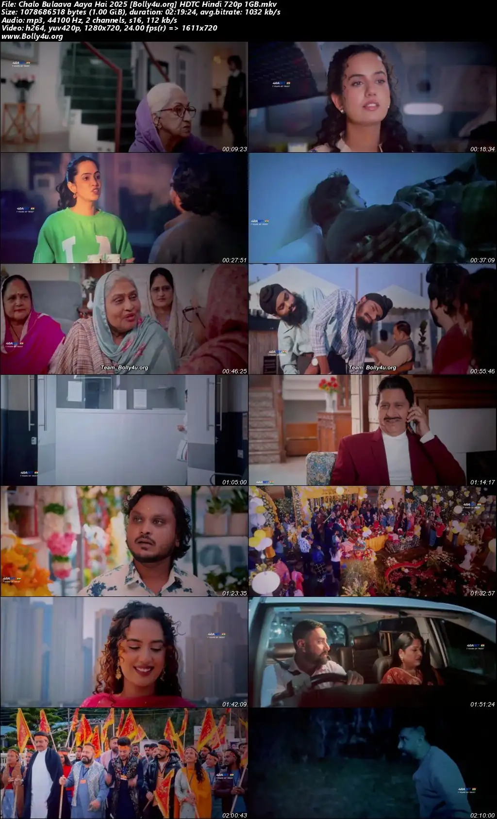 Chalo Bulaava Aaya Hai 2025 HDTC Punjabi Full Movie Download 1080p  720p  480p
