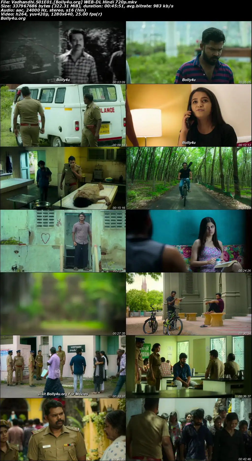 Vadhandhi 2022 WEB-DL Hindi S01 Complete Download 720p  480p