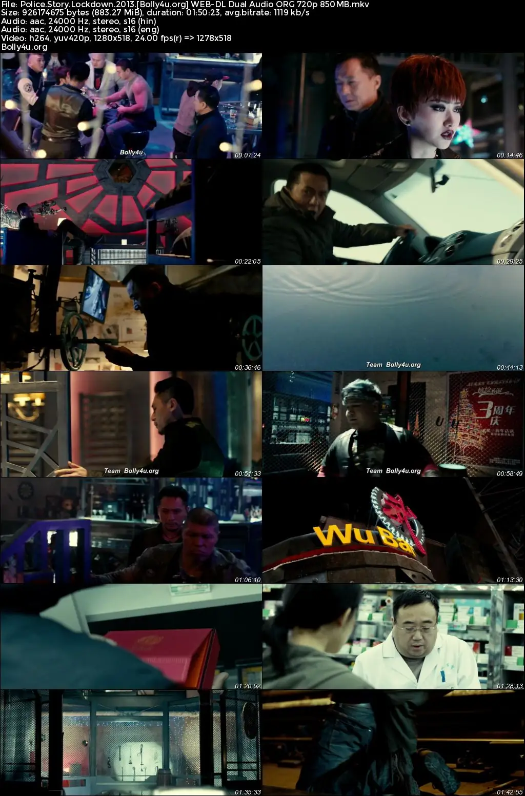 Police Story Lockdown 2013 BluRay Hindi Dual Audio ORG Full Movie Download 1080p  720p  480p