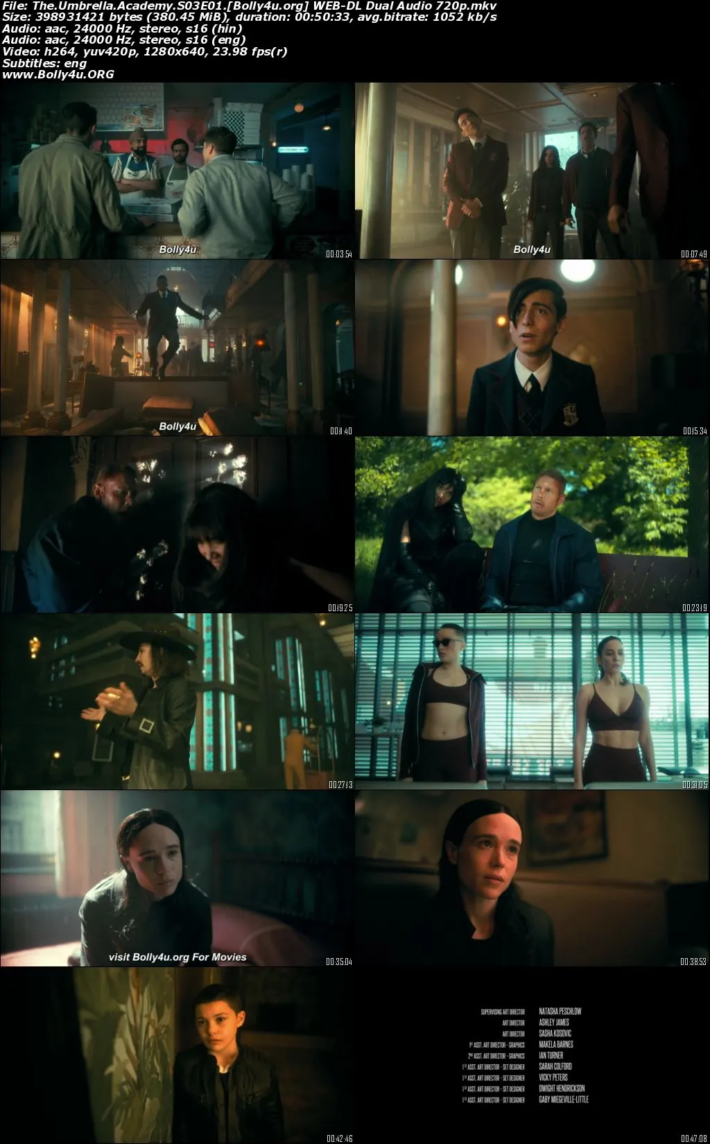 The Umbrella Academy 2022 WEB-DL Hindi Dual Audio S03 Complete Download