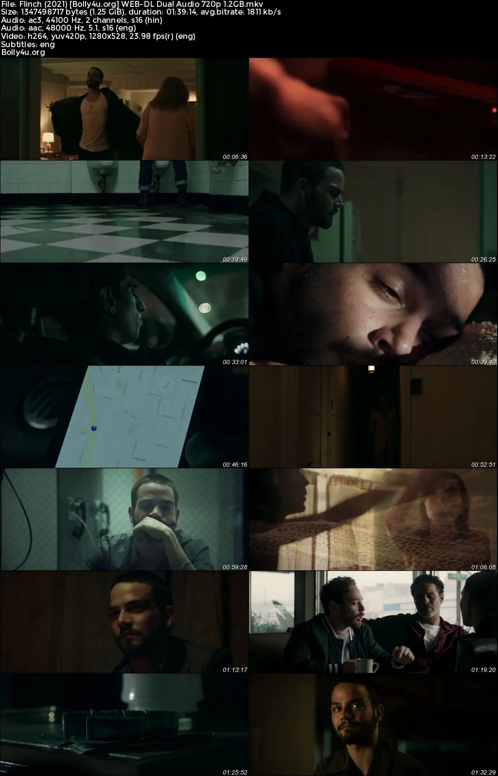 Flinch 2021 WEB-DL Hindi Dual Audio Full Movie Download 1080p  720p  480p