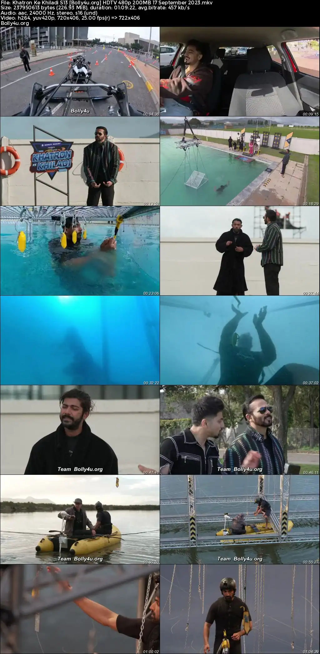 Khatron Ke Khiladi S13 HDTV 480p 200MB 17 September 2023 Download