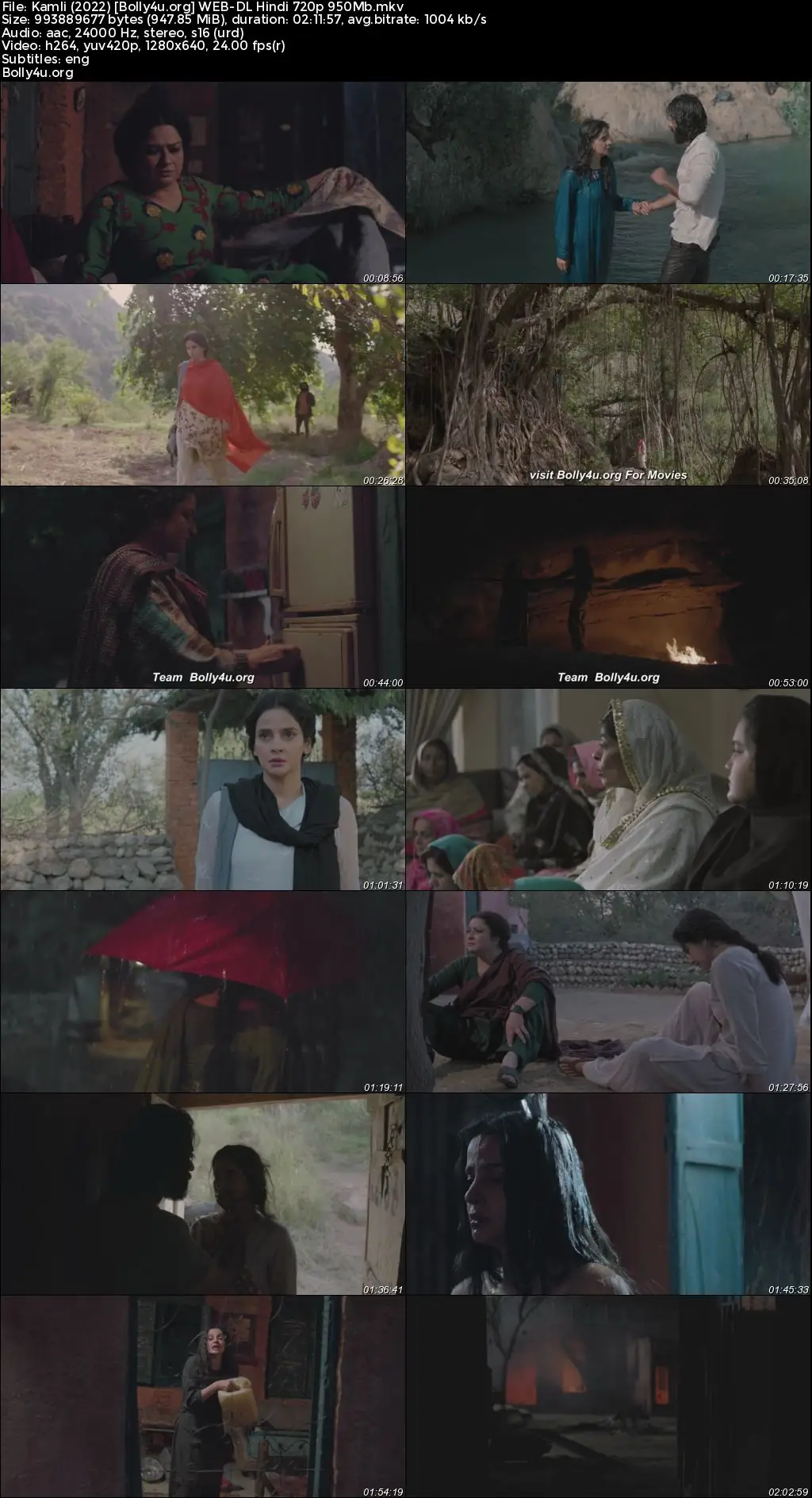Kamli 2022 WEB-DL Urdu Full Movie Download 1080p  720p  480p