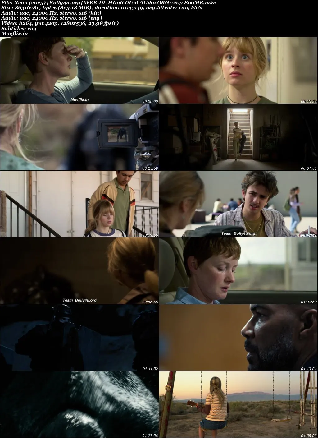 Xeno 2025 WEB-DL Hindi Dual Audio ORG Full Movie Download 1080p  720p  480p