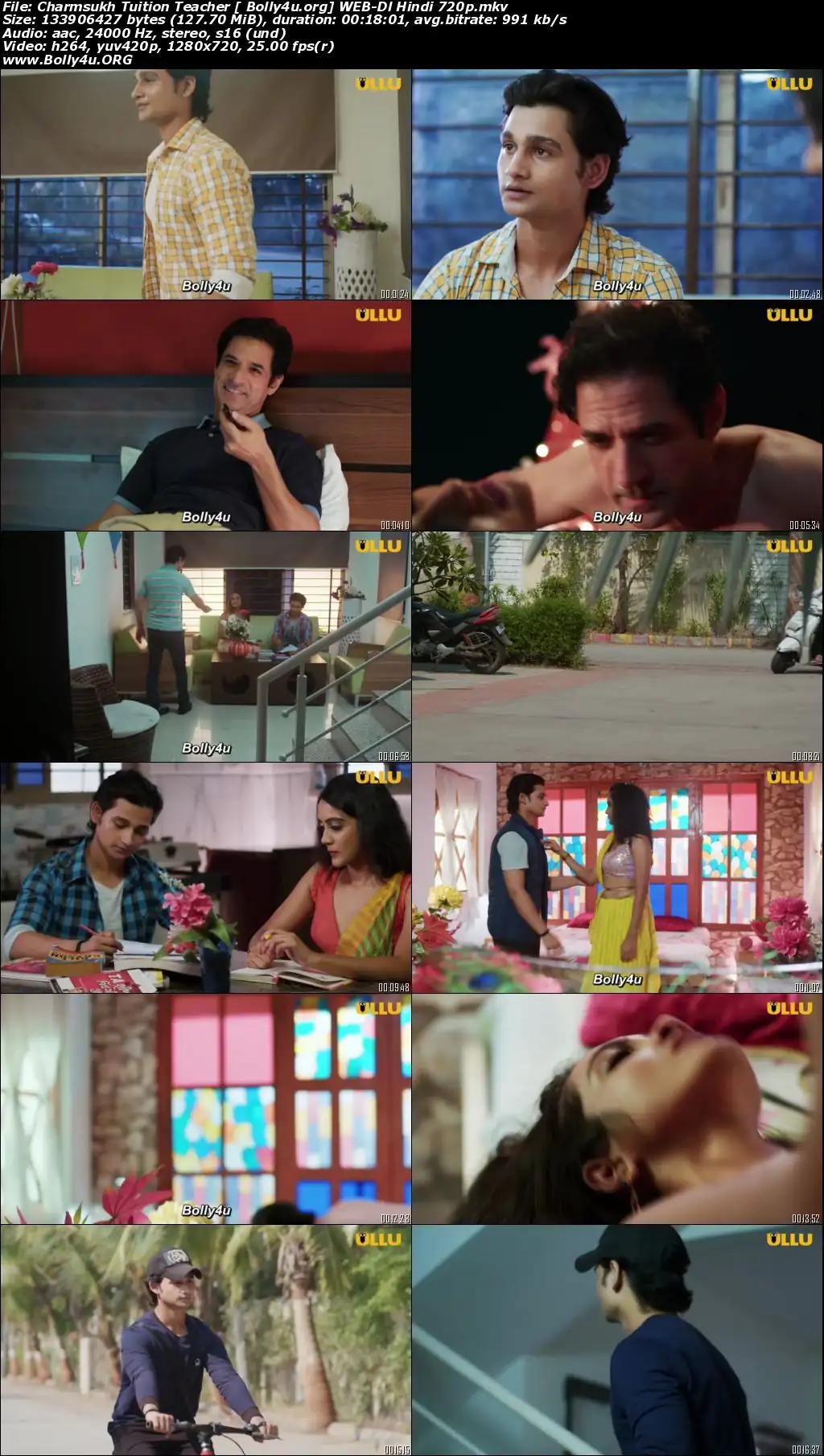 Charmsukh Tuition Teacher 2021 WEB-DL Hindi ULLU 720p Download
