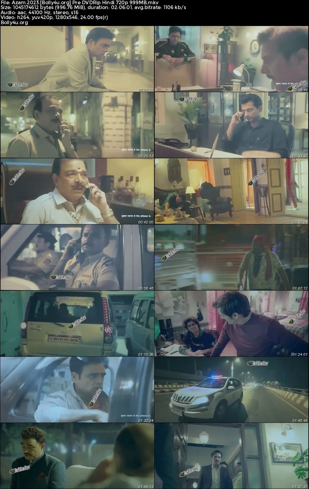 Aazam 2023 Pre DVDRip Hindi Full Movie Download 1080p  720p  480p