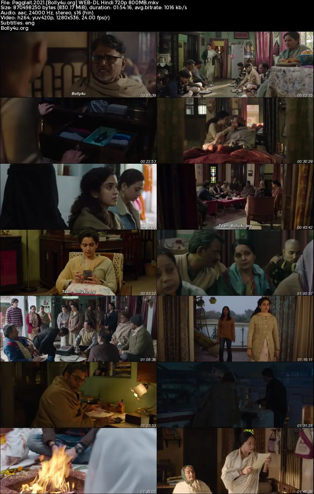 Pagglait 2021 WEB-DL Hindi Full Movie Download 1080p  720p  480p