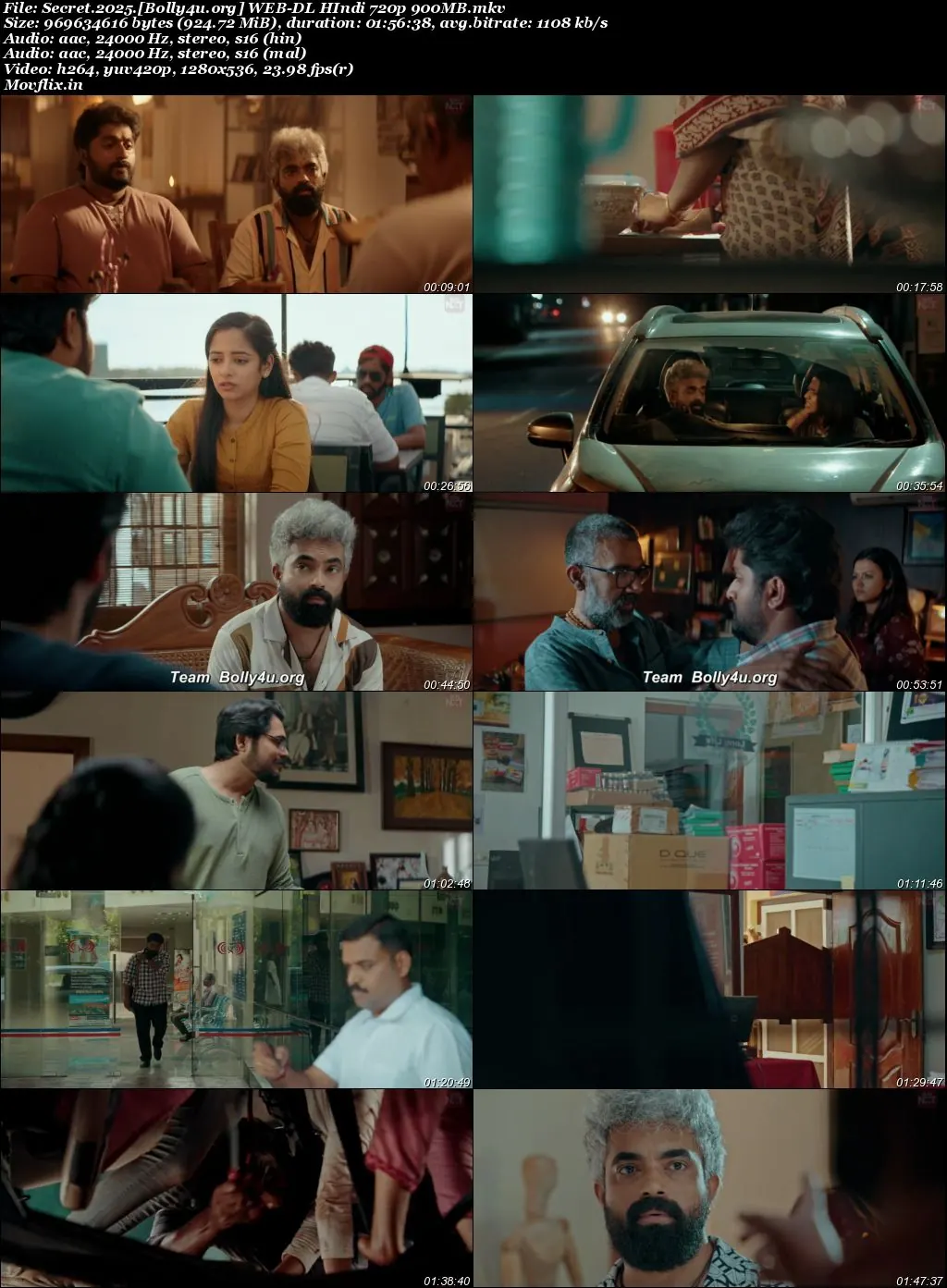 Secret 2024 WEB-DL UNCUT Hindi Dual Audio ORG Full Movie Download 1080p  720p  480p