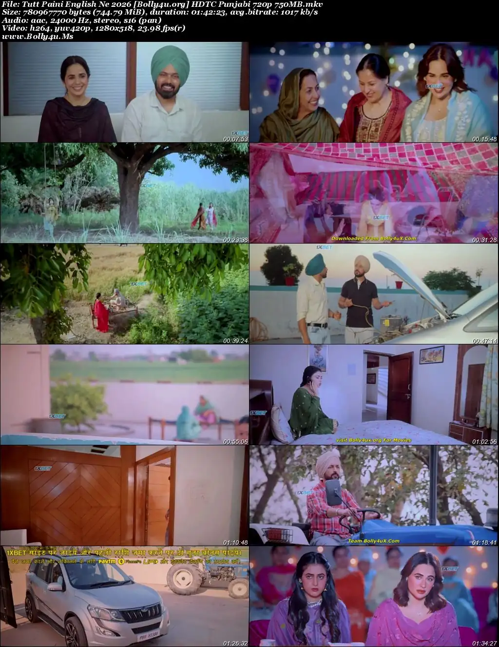 Tutt Paini English Ne 2026 HDTC Punjabi Full Movie Download 1080p  720p  480p
