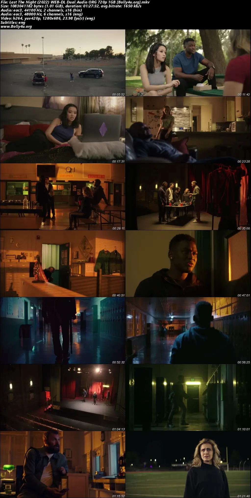 Last The Night 2022 WEB-DL Hindi Dual Audio ORG Full Movie Download 720p  480p