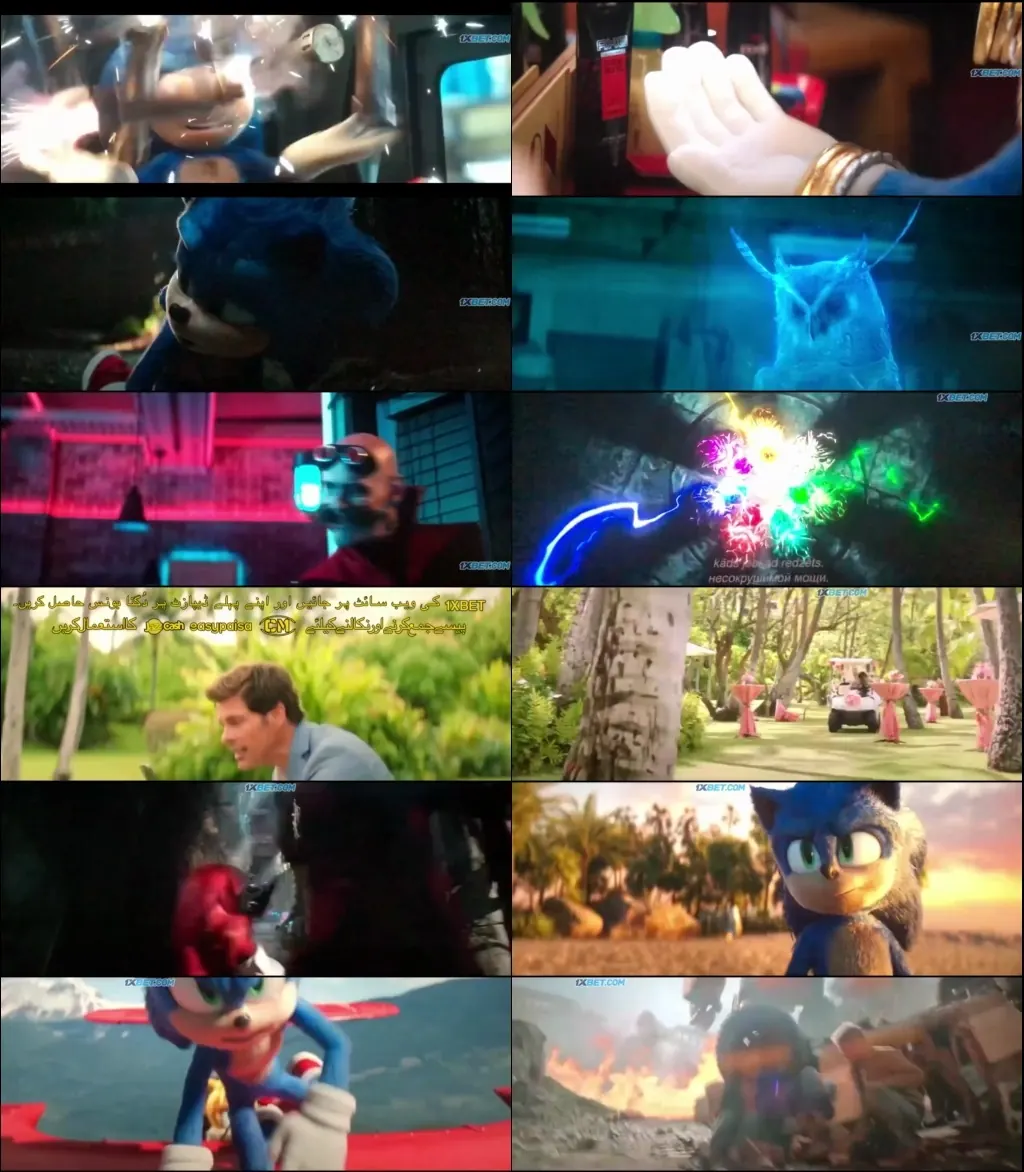 Sonic the Hedgehog 2 2022 HDCAM 750MB Bengali (Voice Over) Dual Audio 720p Download