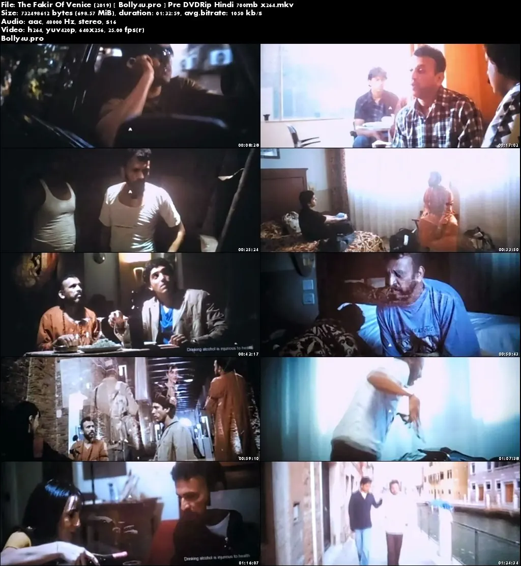 The Fakir Of Venice 2019 Pre DVDRip 700MB Hindi x264 Download