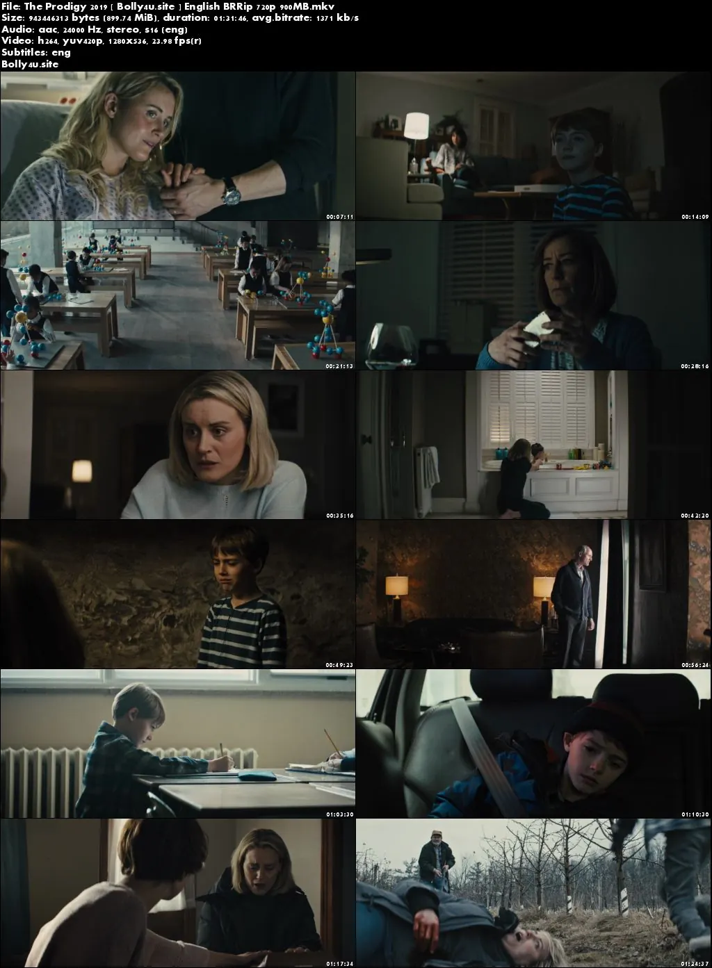 The Prodigy 2019 BRRip 300Mb English 480p ESub Download The Prodigy 2019 BRRip 300Mb English 480p ESub Download