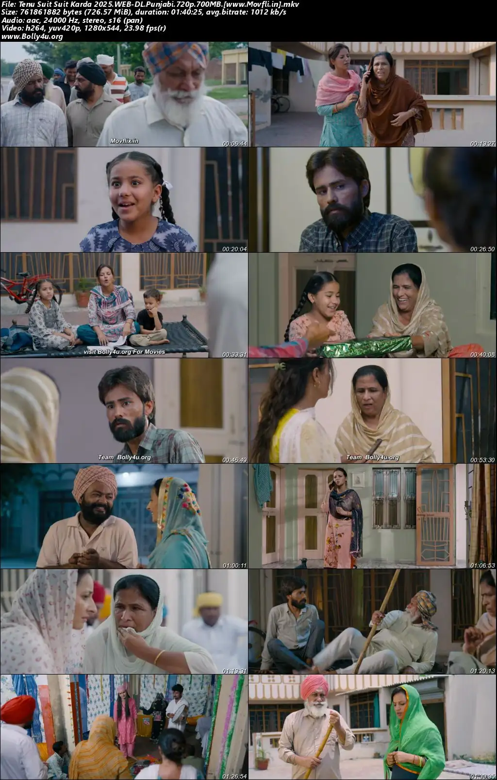 Tenu Suit Suit Karda 2025 WEB-DL Punjabi Full Movie Download 1080p  720p  480p