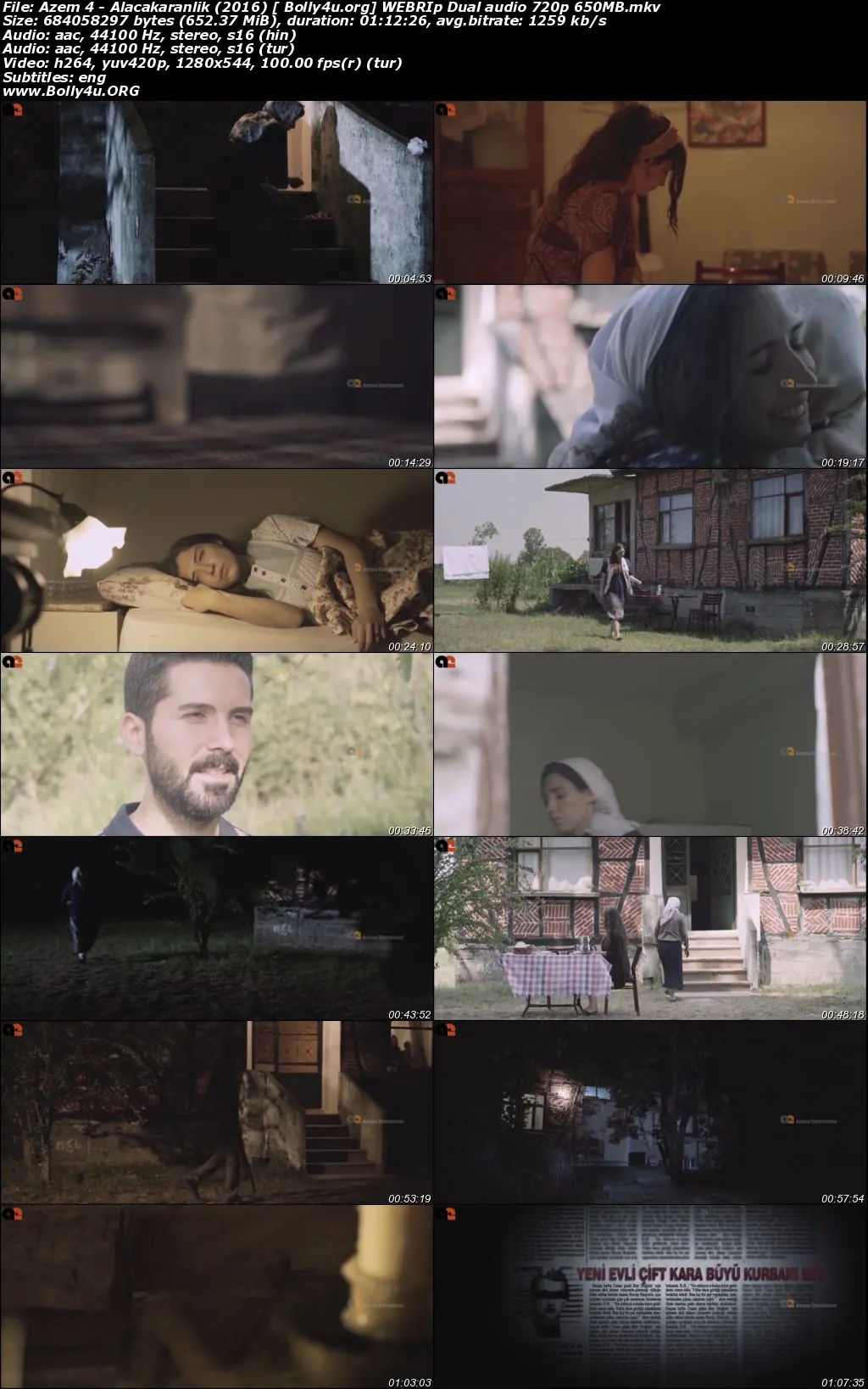 Azem 4 Alacakaranlik 2016 WEB-DL 650Mb Hindi Dual Audio 720p Download